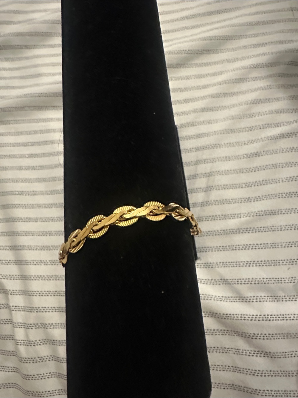 Gold-Tone Woven Link Bracelet - Women Jewelry